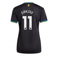 Manchester United Joshua Zirkzee #11 Tretí Ženy futbalový dres 2025-26 Krátky Rukáv